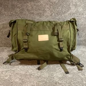 Vintage FIELD PACK, LBE rig, & straps Military